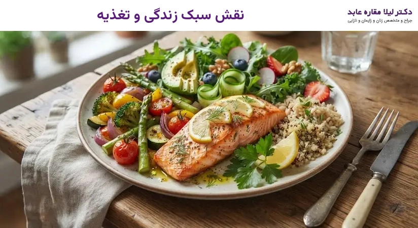نقش سبک زندگی و تغذیه