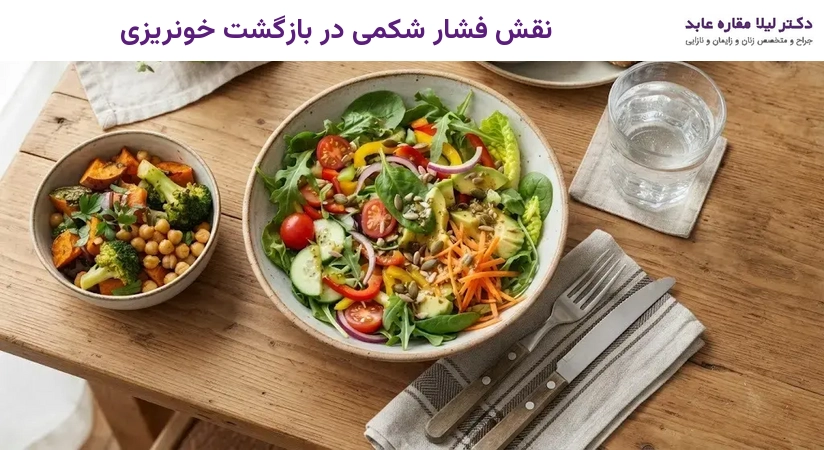 نقش فشار شکمی در بازگشت خونریزی
