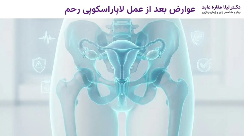 عوارض بعد از عمل لاپاراسکوپی رحم