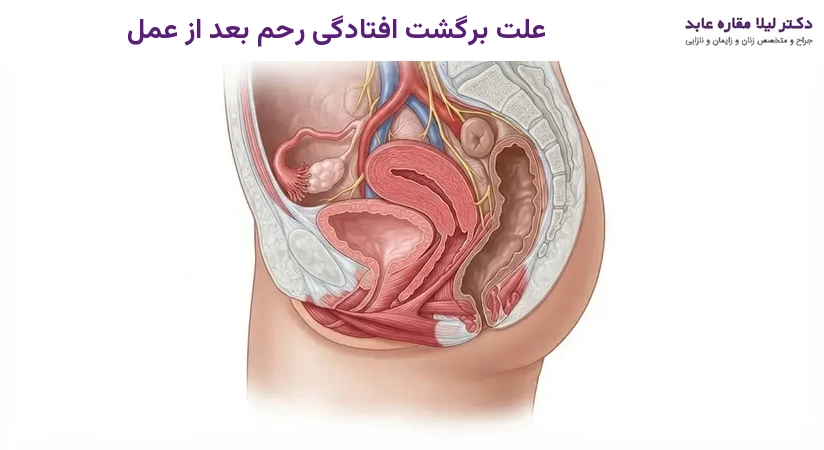 علت برگشت افتادگی رحم بعد از عمل