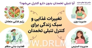 آیا تنبلی تخمدان بدون دارو کنترل می‌شود؟