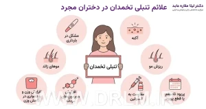 علائم تنبلی تخمدان در دختران مجرد